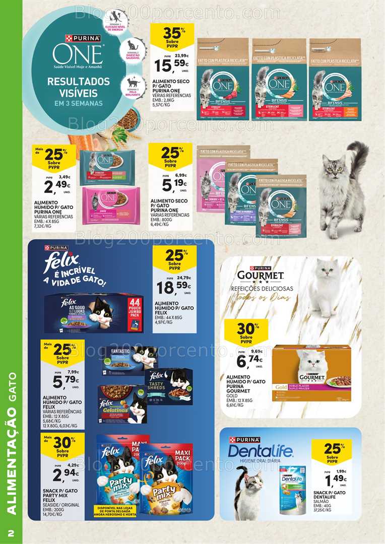 Antevisão Folheto CONTINENTE Pets Açores Promoções de 3 a 23 fevereiro