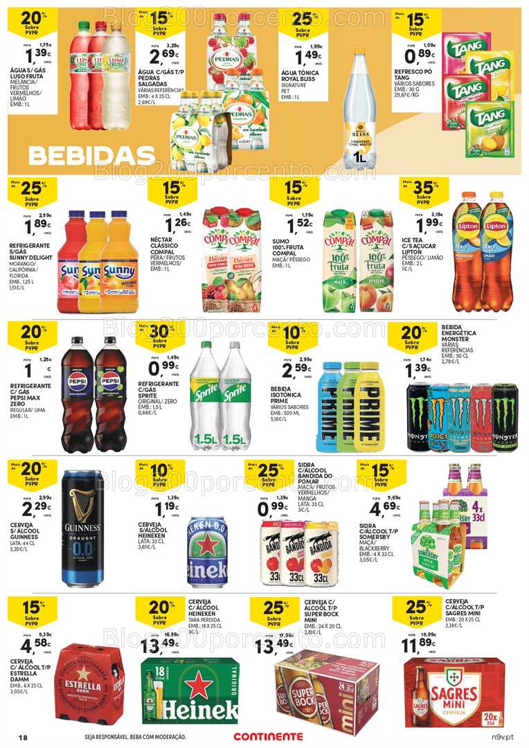 Antevisão Folheto CONTINENTE Açores Promoções de 5 a 18 fevereiro