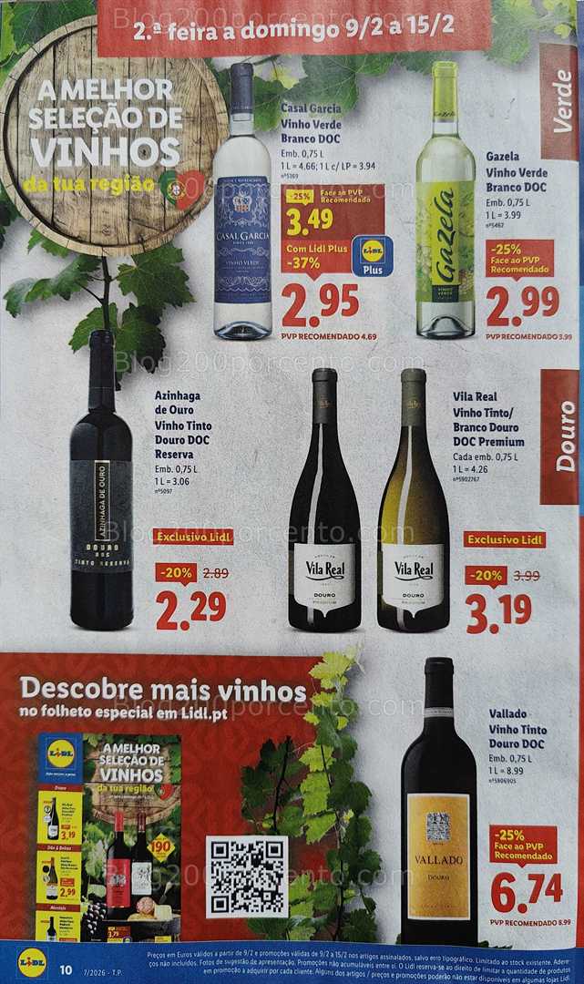 Antevisão Folheto LIDL Promoções de 9 a 15 fevereiro