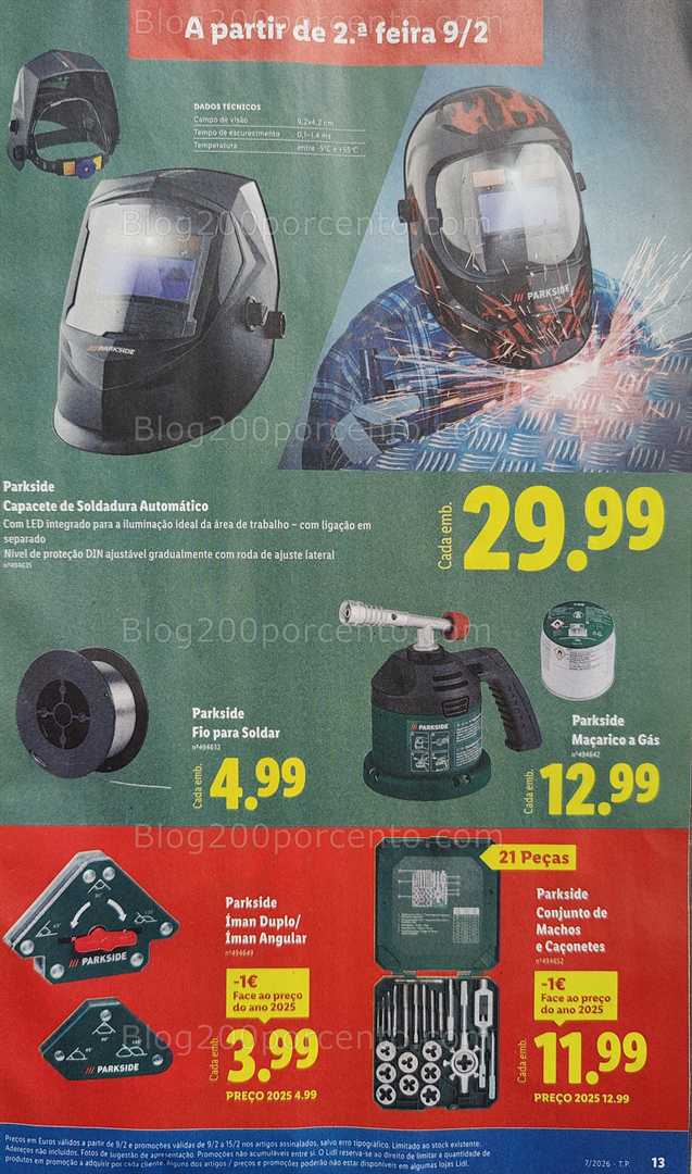 Antevisão Folheto LIDL Promoções de 9 a 15 fevereiro