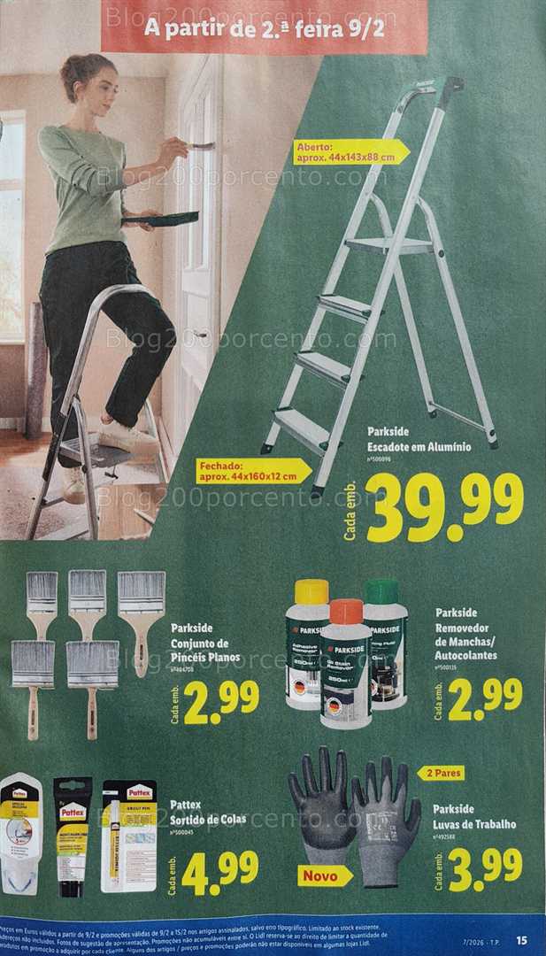 Antevisão Folheto LIDL Promoções de 9 a 15 fevereiro