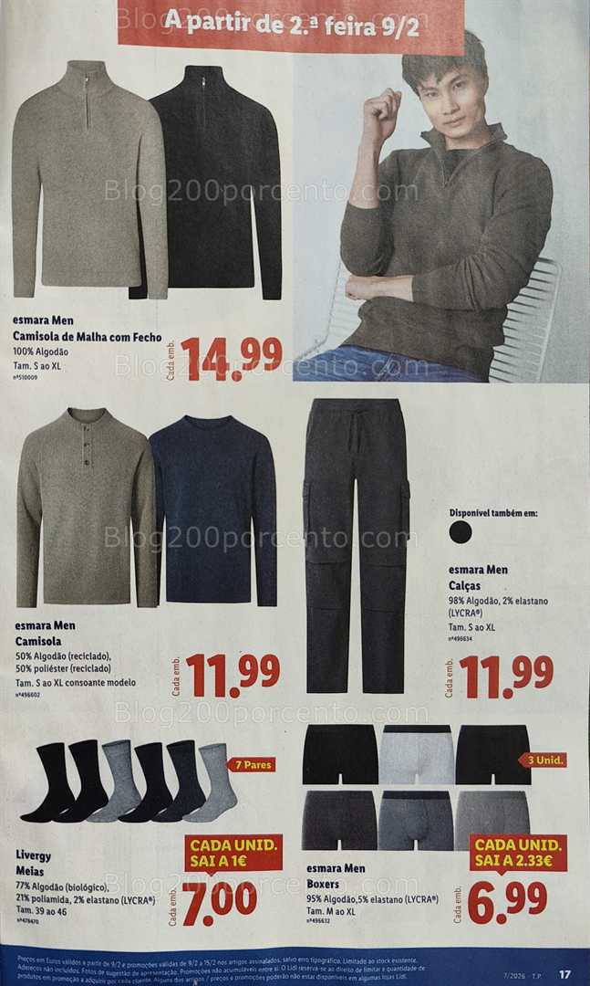 Antevisão Folheto LIDL Promoções de 9 a 15 fevereiro