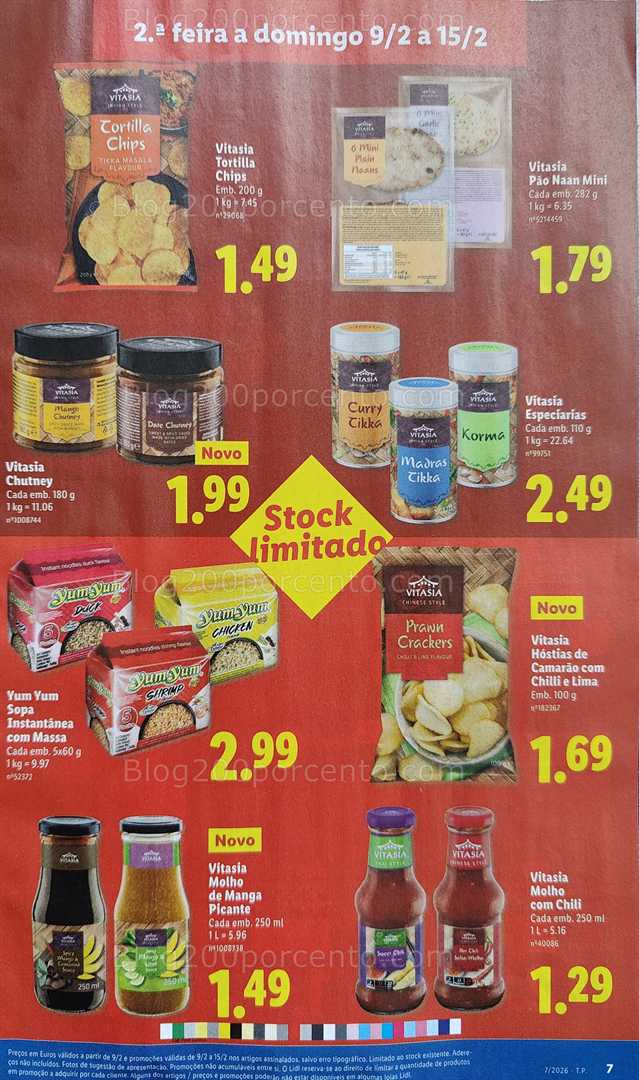 Antevisão Folheto LIDL Promoções de 9 a 15 fevereiro