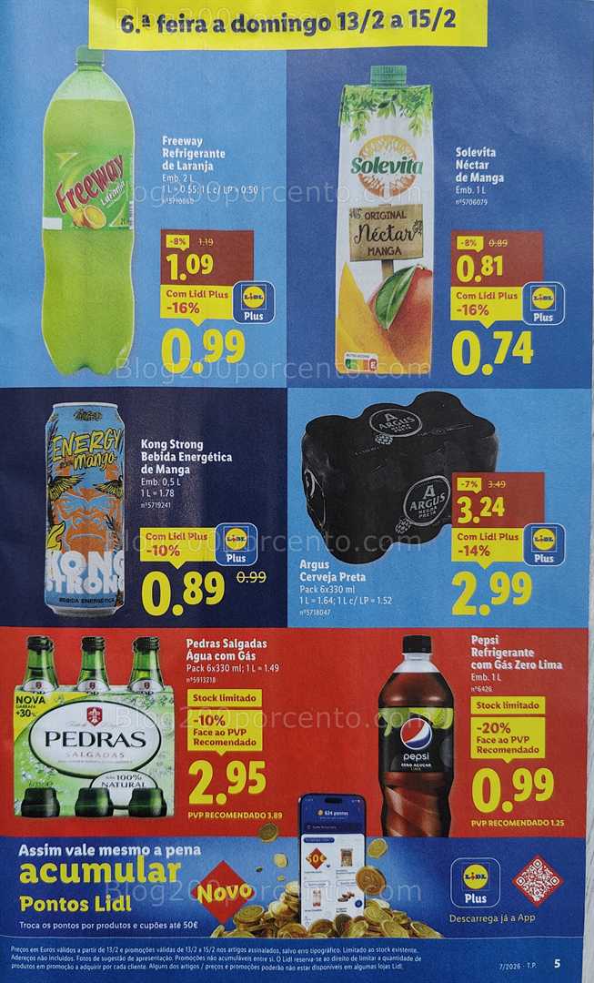 Antevisão Folheto LIDL Promoções Fim de Semana - 13 a 15 fevereiro
