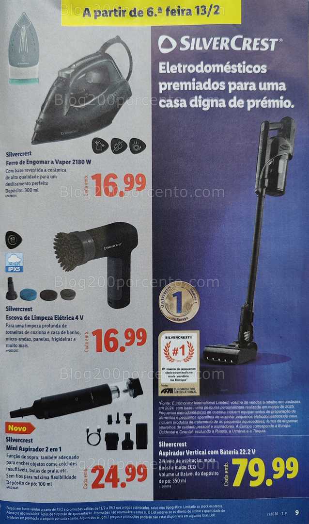 Antevisão Folheto LIDL Promoções Fim de Semana - 13 a 15 fevereiro