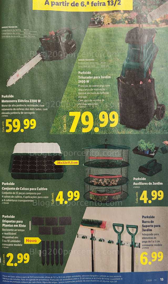 Antevisão Folheto LIDL Bazar Promoções de 9 a 19 fevereiro