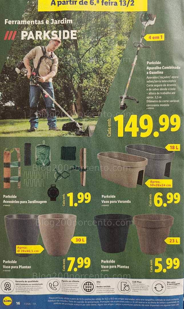 Antevisão Folheto LIDL Bazar Promoções de 9 a 19 fevereiro