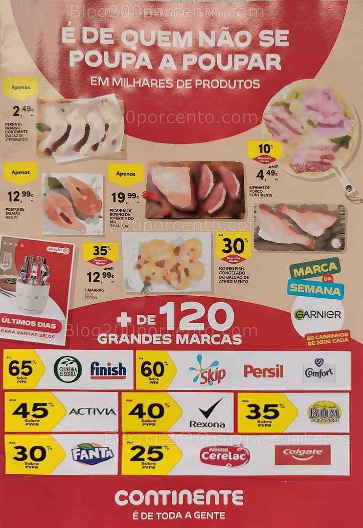 Antevisão Folheto CONTINENTE Promoções 10 a 16 fevereiro
