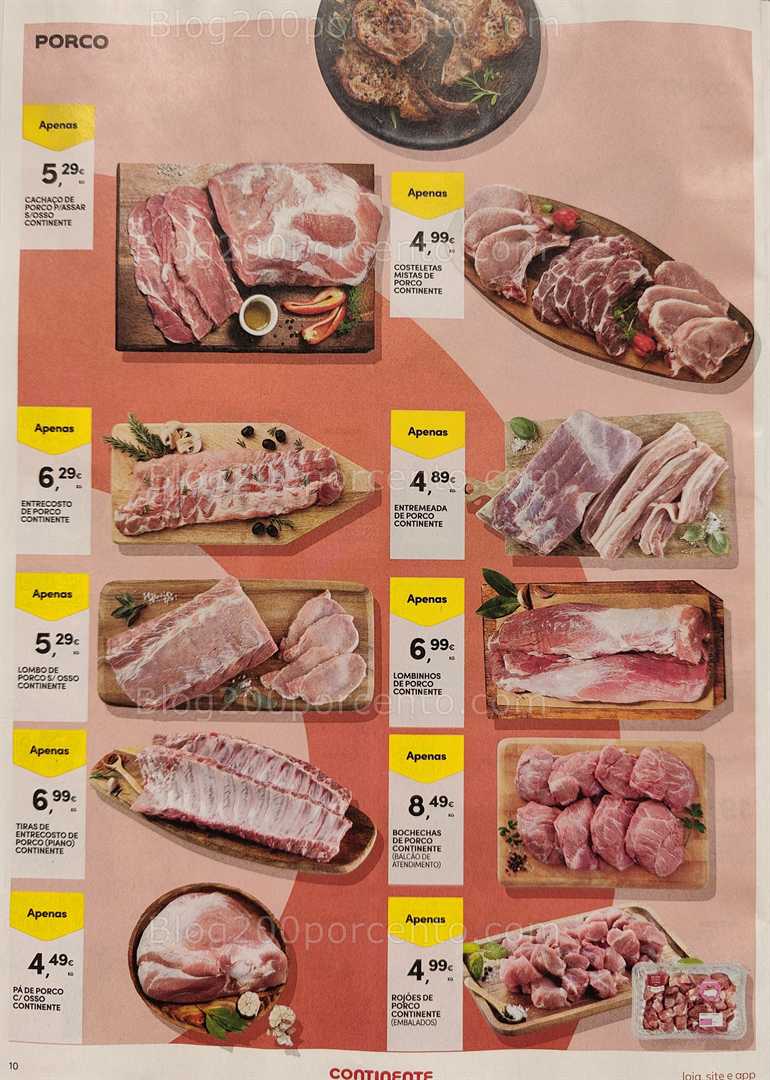 Antevisão Folheto CONTINENTE Promoções 10 a 16 fevereiro