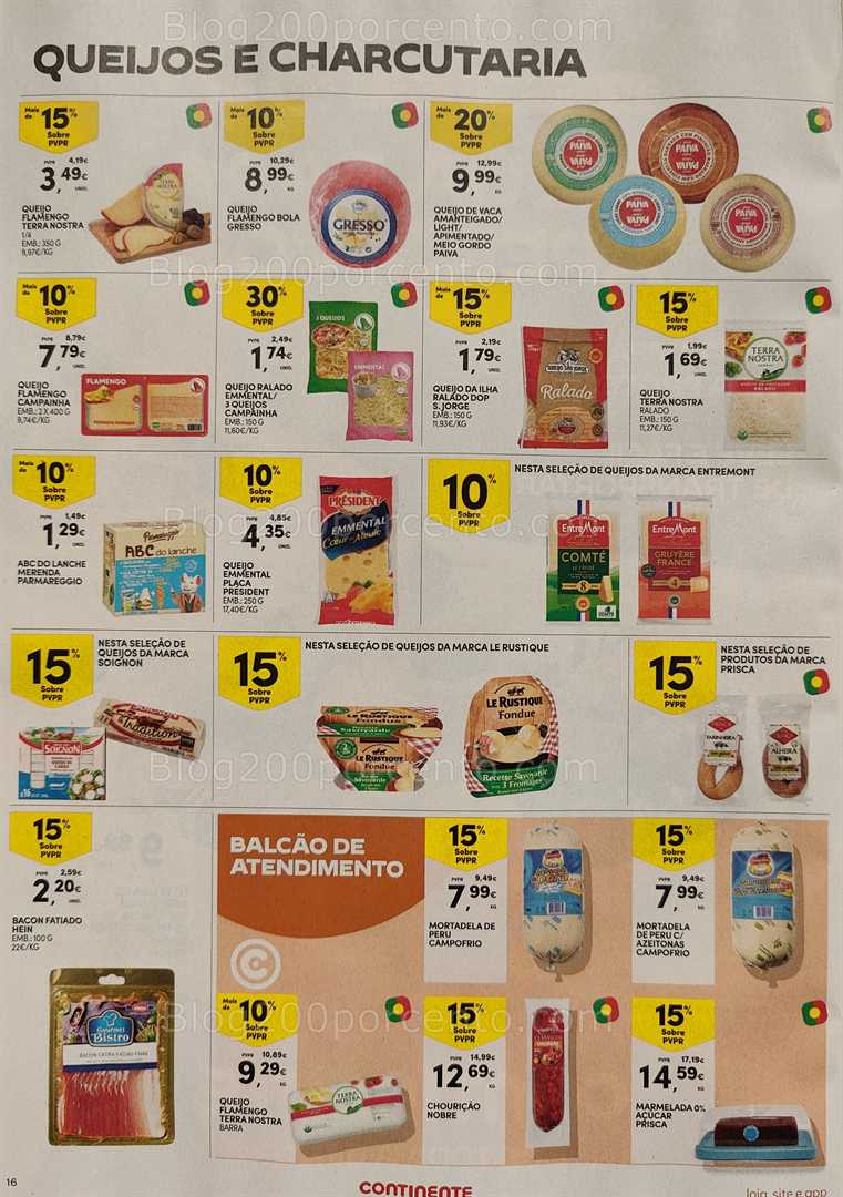 Antevisão Folheto CONTINENTE Promoções 10 a 16 fevereiro