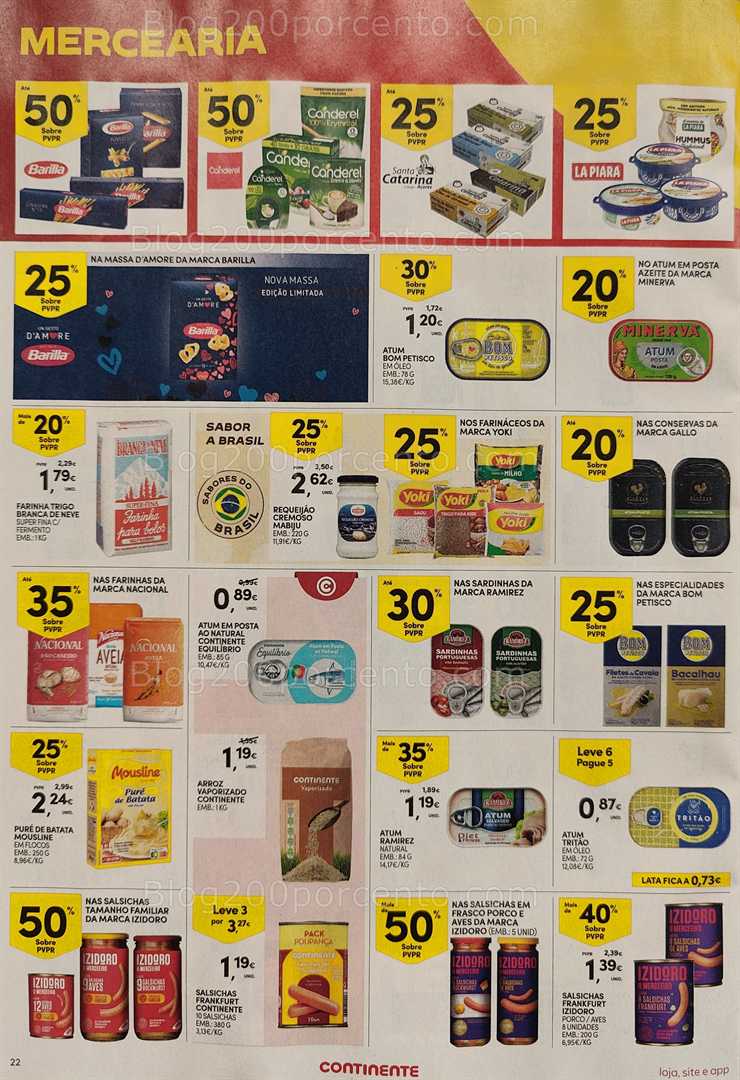 Antevisão Folheto CONTINENTE Promoções 10 a 16 fevereiro