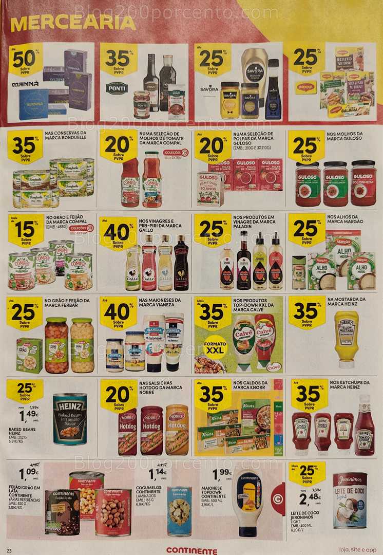 Antevisão Folheto CONTINENTE Promoções 10 a 16 fevereiro