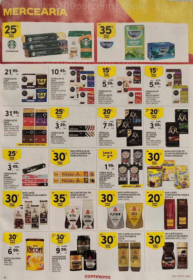 Antevisão Folheto CONTINENTE Promoções 10 a 16 fevereiro