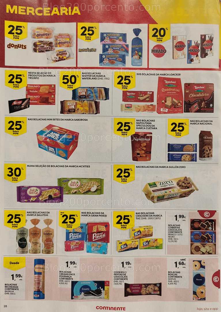 Antevisão Folheto CONTINENTE Promoções 10 a 16 fevereiro