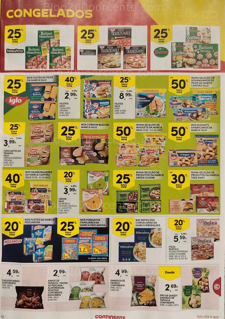 Antevisão Folheto CONTINENTE Promoções 10 a 16 fevereiro