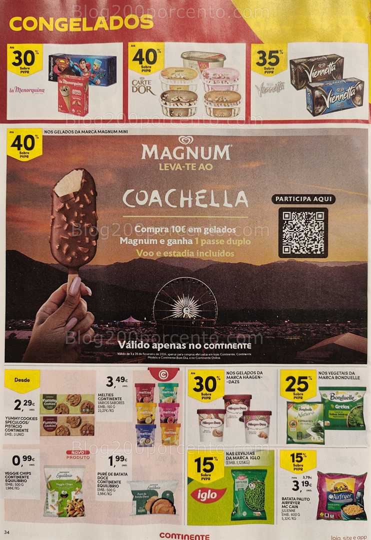Antevisão Folheto CONTINENTE Promoções 10 a 16 fevereiro