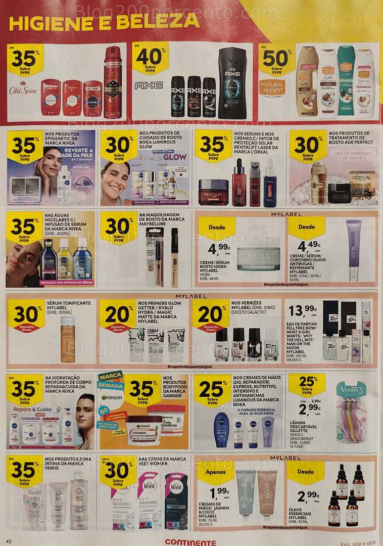 Antevisão Folheto CONTINENTE Promoções 10 a 16 fevereiro