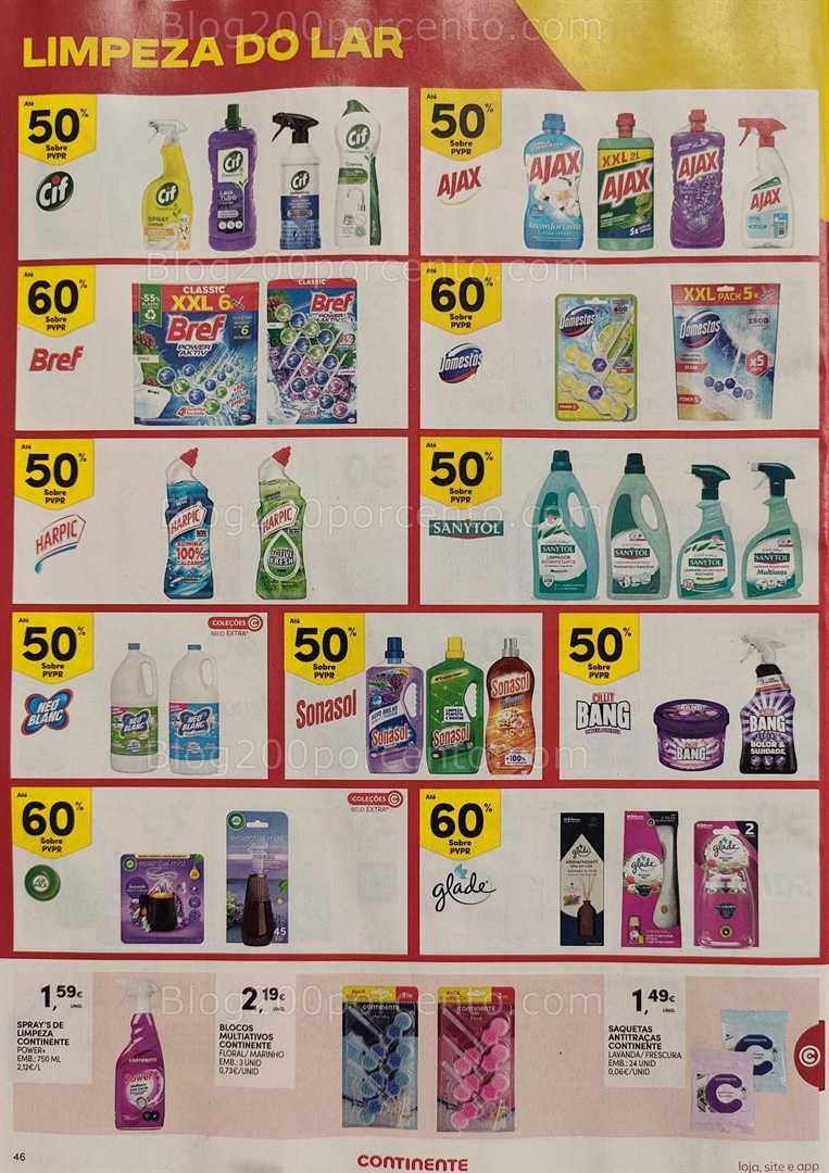 Antevisão Folheto CONTINENTE Promoções 10 a 16 fevereiro