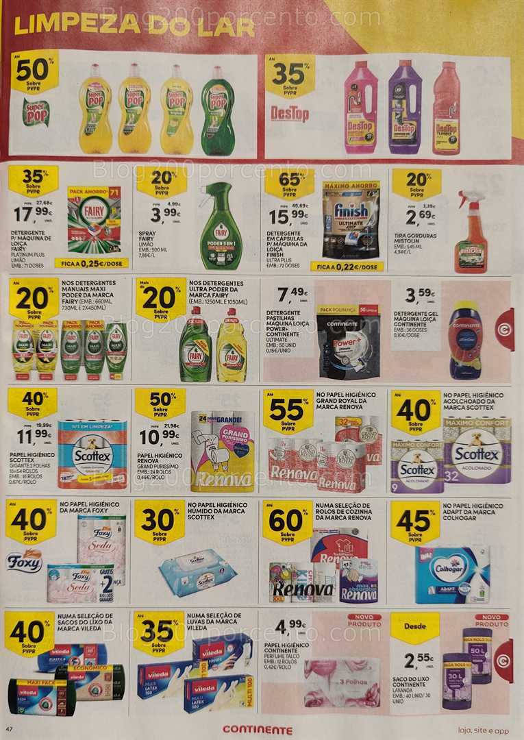 Antevisão Folheto CONTINENTE Promoções 10 a 16 fevereiro