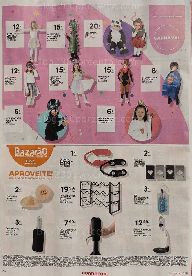 Antevisão Folheto CONTINENTE Promoções 10 a 16 fevereiro