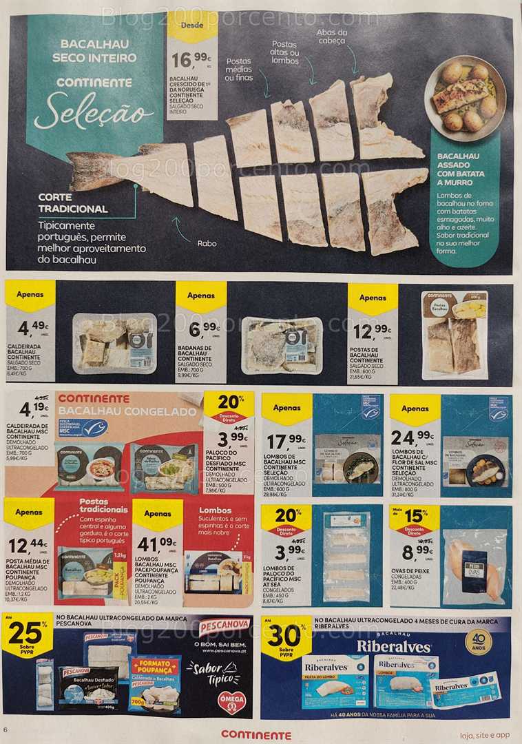 Antevisão Folheto CONTINENTE Promoções 10 a 16 fevereiro