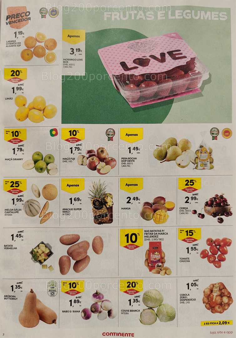 Antevisão Folheto CONTINENTE Promoções 10 a 16 fevereiro