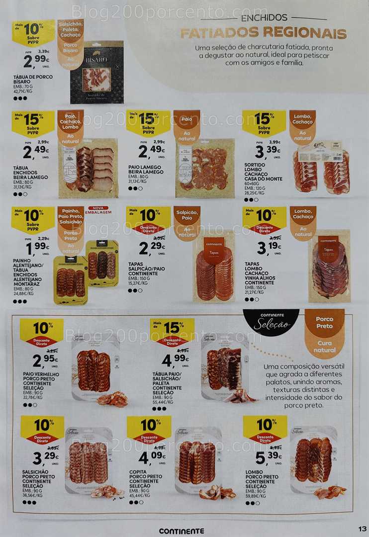Antevisão Folheto CONTINENTE Petiscos Promoções de 3 a 22 fevereiro