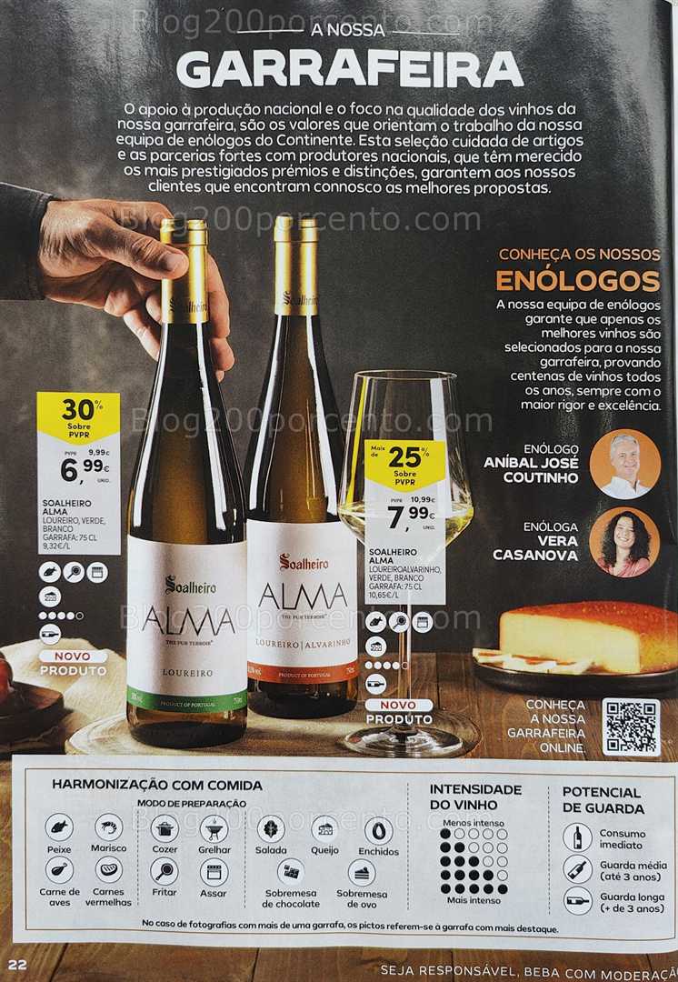 Antevisão Folheto CONTINENTE Petiscos Promoções de 3 a 22 fevereiro