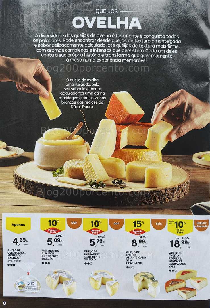 Antevisão Folheto CONTINENTE Petiscos Promoções de 3 a 22 fevereiro