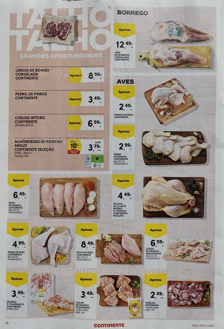 Antevisão Folheto CONTINENTE Promoções de 3 a 9 fevereiro