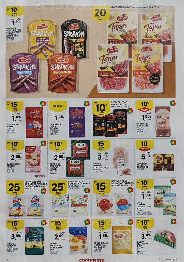 Antevisão Folheto CONTINENTE Promoções de 3 a 9 fevereiro
