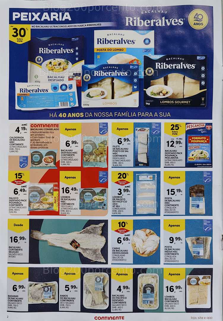 Antevisão Folheto CONTINENTE Promoções de 3 a 9 fevereiro