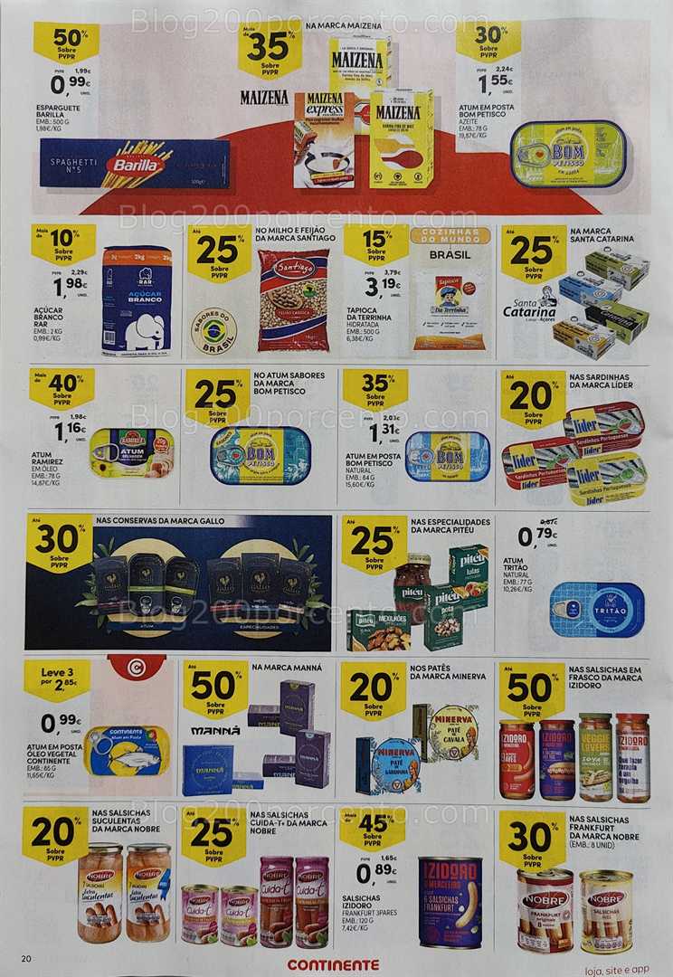 Antevisão Folheto CONTINENTE Promoções de 3 a 9 fevereiro