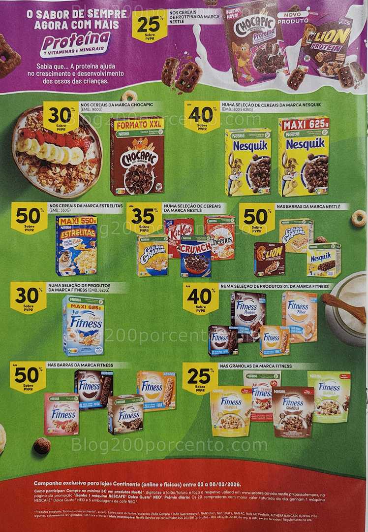 Antevisão Folheto CONTINENTE Promoções de 3 a 9 fevereiro