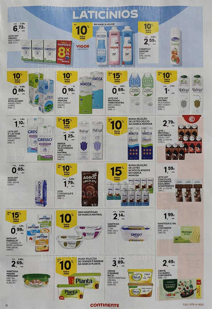 Antevisão Folheto CONTINENTE Promoções de 3 a 9 fevereiro