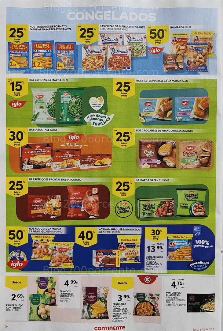 Antevisão Folheto CONTINENTE Promoções de 3 a 9 fevereiro