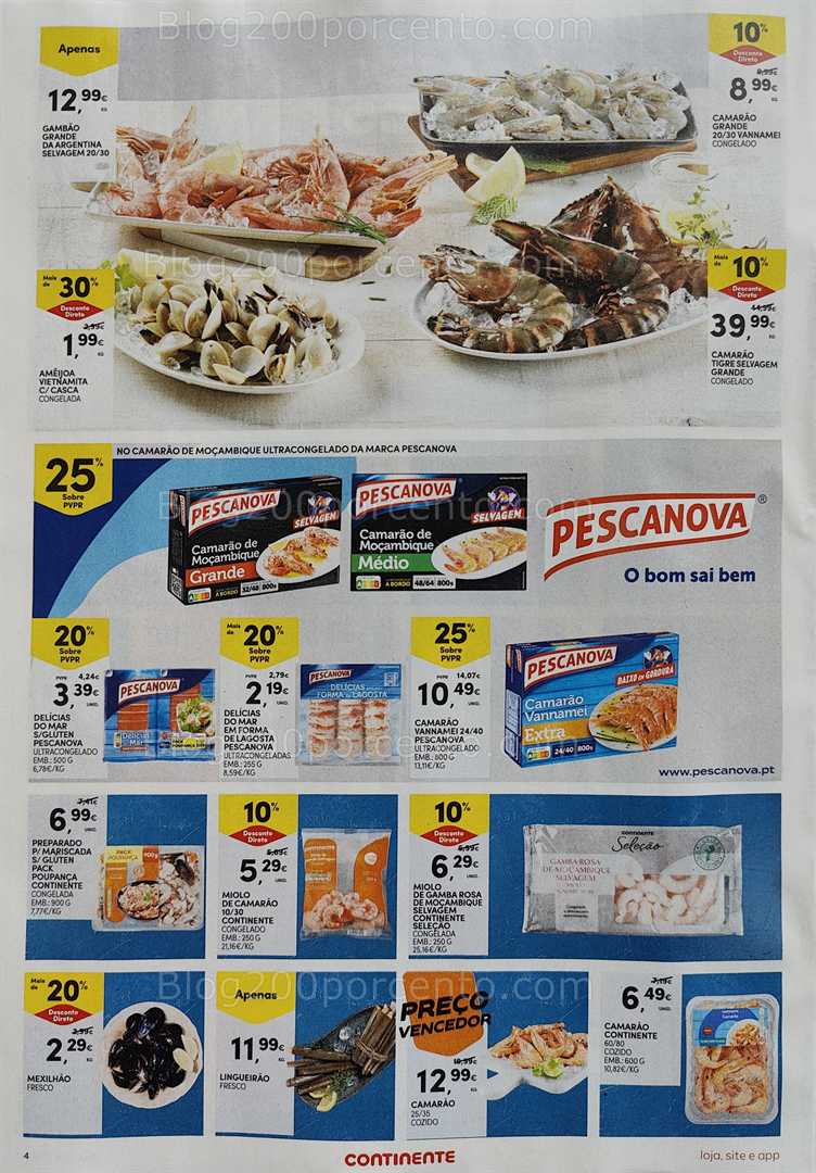 Antevisão Folheto CONTINENTE Promoções de 3 a 9 fevereiro