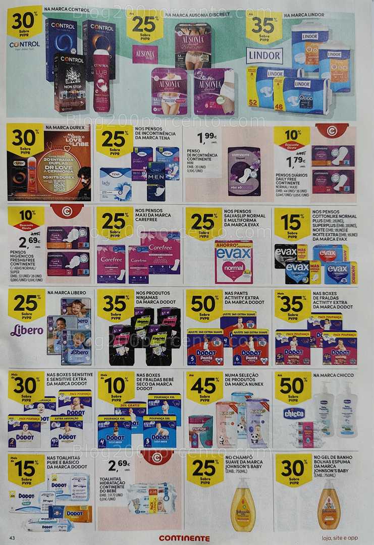 Antevisão Folheto CONTINENTE Promoções de 3 a 9 fevereiro