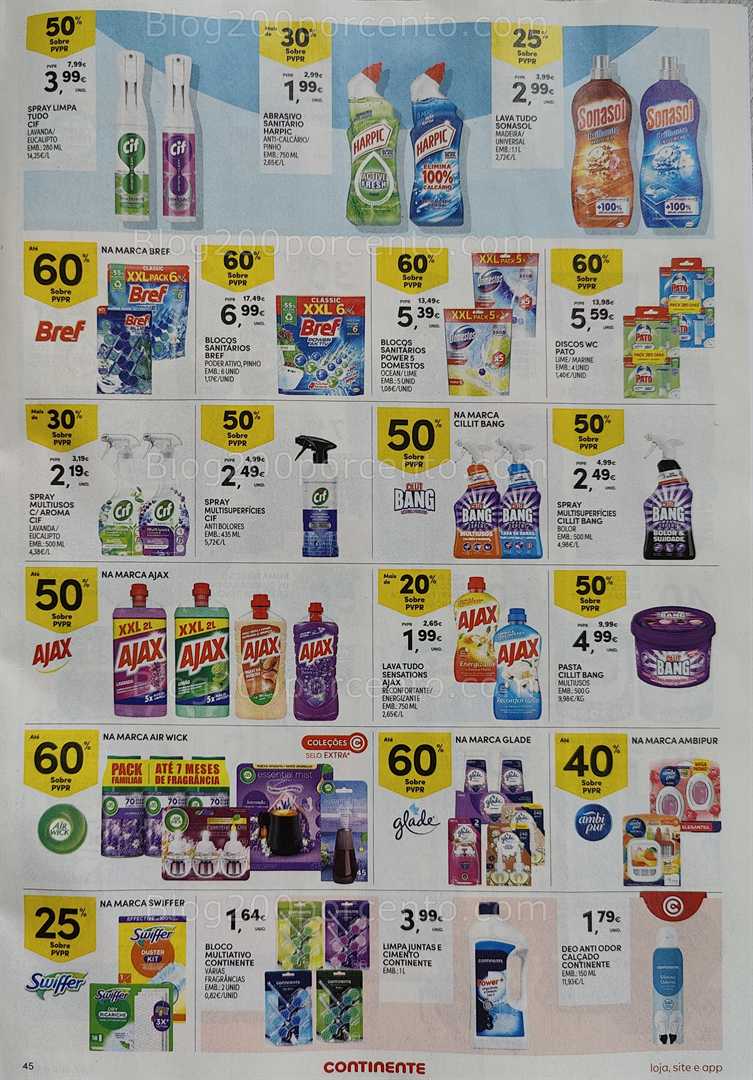 Antevisão Folheto CONTINENTE Promoções de 3 a 9 fevereiro
