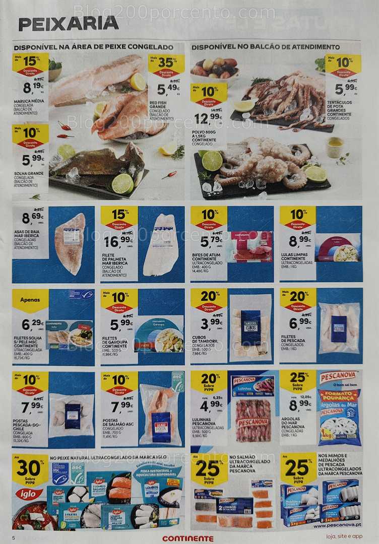 Antevisão Folheto CONTINENTE Promoções de 3 a 9 fevereiro