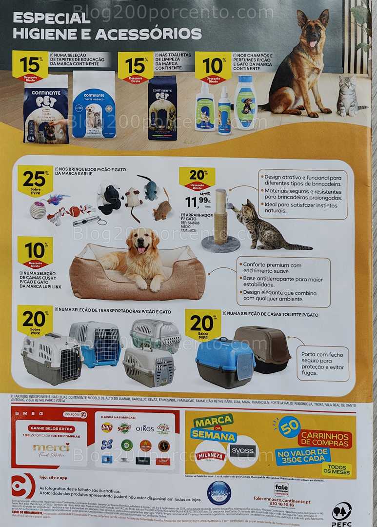 Antevisão Folheto CONTINENTE Promoções de 3 a 9 fevereiro