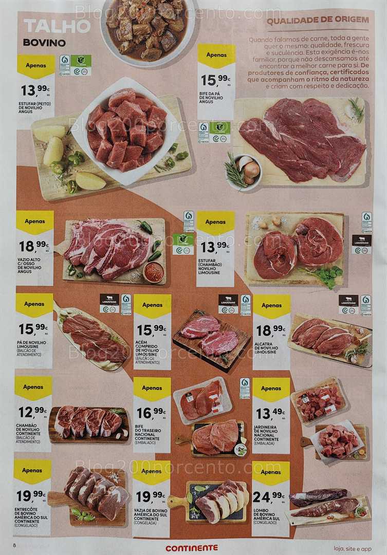 Antevisão Folheto CONTINENTE Promoções de 3 a 9 fevereiro