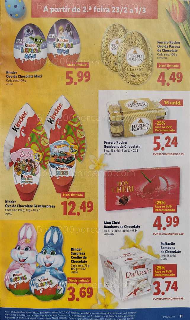 Antevisão Folheto LIDL Promoções de 23 fevereiro a 1 março