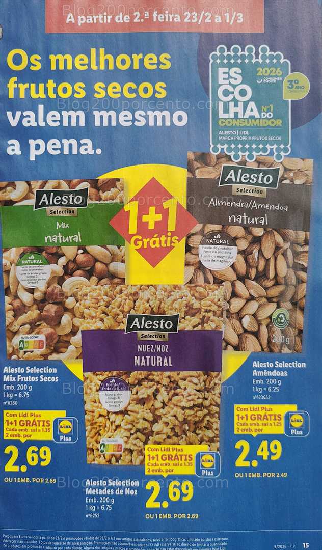 Antevisão Folheto LIDL Promoções de 23 fevereiro a 1 março