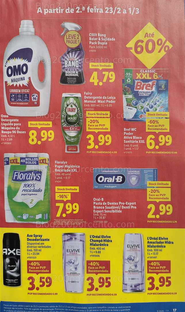 Antevisão Folheto LIDL Promoções de 23 fevereiro a 1 março