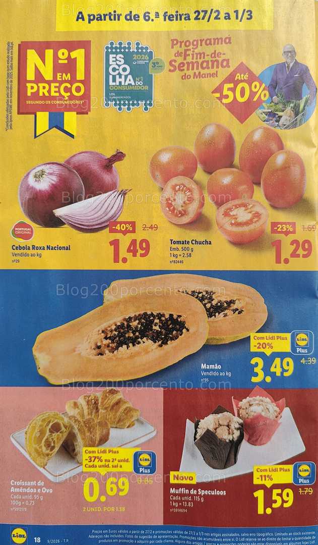 Antevisão Folheto LIDL Promoções de 23 fevereiro a 1 março