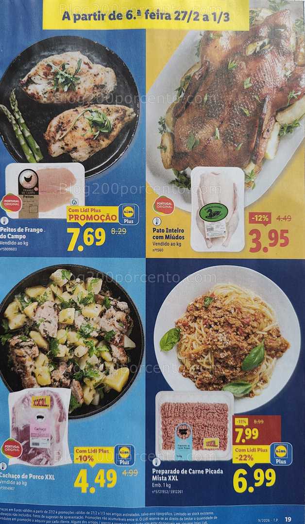 Antevisão Folheto LIDL Promoções de 23 fevereiro a 1 março