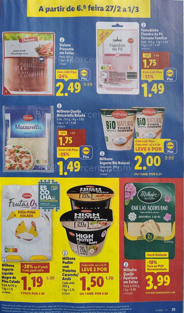 Antevisão Folheto LIDL Promoções de 23 fevereiro a 1 março