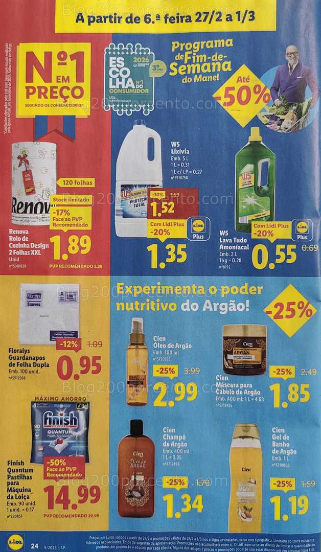 Antevisão Folheto LIDL Promoções de 23 fevereiro a 1 março