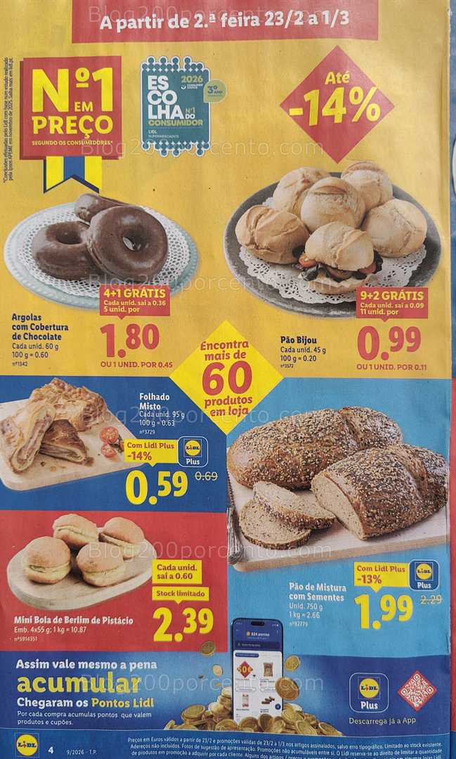Antevisão Folheto LIDL Promoções de 23 fevereiro a 1 março